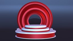 PODIUM ART _NO 2 studio, jewelry, template, store, display, exhibition, setup, decor, sale, showroom, podium, galerie, galery, mockup3d, sceen, hitech, art, design, interior