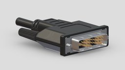 DVI kit, computer, power, jack, set, element, pc, circuit, laptop, tablet, board, module, electronics, display, equipment, collection, audio, television, smartphone, plug, phone, port, connector, kitbash, 3d, female, technology, male