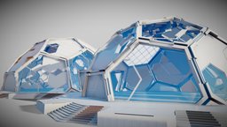 Futuristic Interior 4030 room, vr, exhibition, hall, gallery, arena, showroom, futuristic, interior, noai