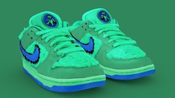 Grateful Dead X Nike Air Jordan Sb Dunk Low people, urban, secondlife, ar, shoes, imvu, sl, nike, trainer, footwear, tactical, sneaker, adidas, yeezy, sims, jordan, streetwear, shoescan, nft