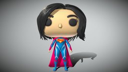 Funko Pop dc, supergirl, funko, funko-pop, funkopop, funko_pop, funkopopcustom, funko_fnaf, funkocharacters, funkopop3d, noai