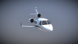 Pinguino 7X (Cartoonized Dassault Falcon) airplane, falcon, jet, dassault, pinguino, tupiaranga