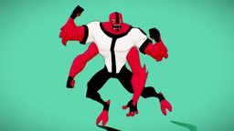 Fourarms Ben 10 sculpt, arms, ben10, four, 3d-printing, cartooncharacter, blendersculpt, fourarms, ben10alienforce, ben10omniverse, cartoon, blender, characterdesign, ben10ultimatealien, ben10characters, ben10character