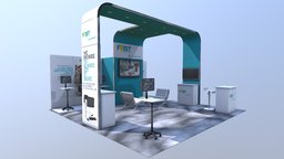 First Healthcare Island Exhibit tradeshow, island-exhibits, first-healthcare