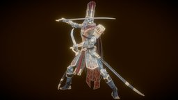 skeleton swordsman film, armor, skeleton, anatomy, topology, demon, basemesh, wyvern, pixar, sketch, vr, bitgem, hydra, disney, boss, print, realistic, swordsman, scavenger, illustration, fan-art, cellshading, hairy, printready, sword-weapon, greek-mythology, zombie-creature, substancepainter, handpainted, blender, pbr, lowpoly, bust, zbrush, stylized, fantasy, anime, sculpture, mythological-creature, "pose-ready"