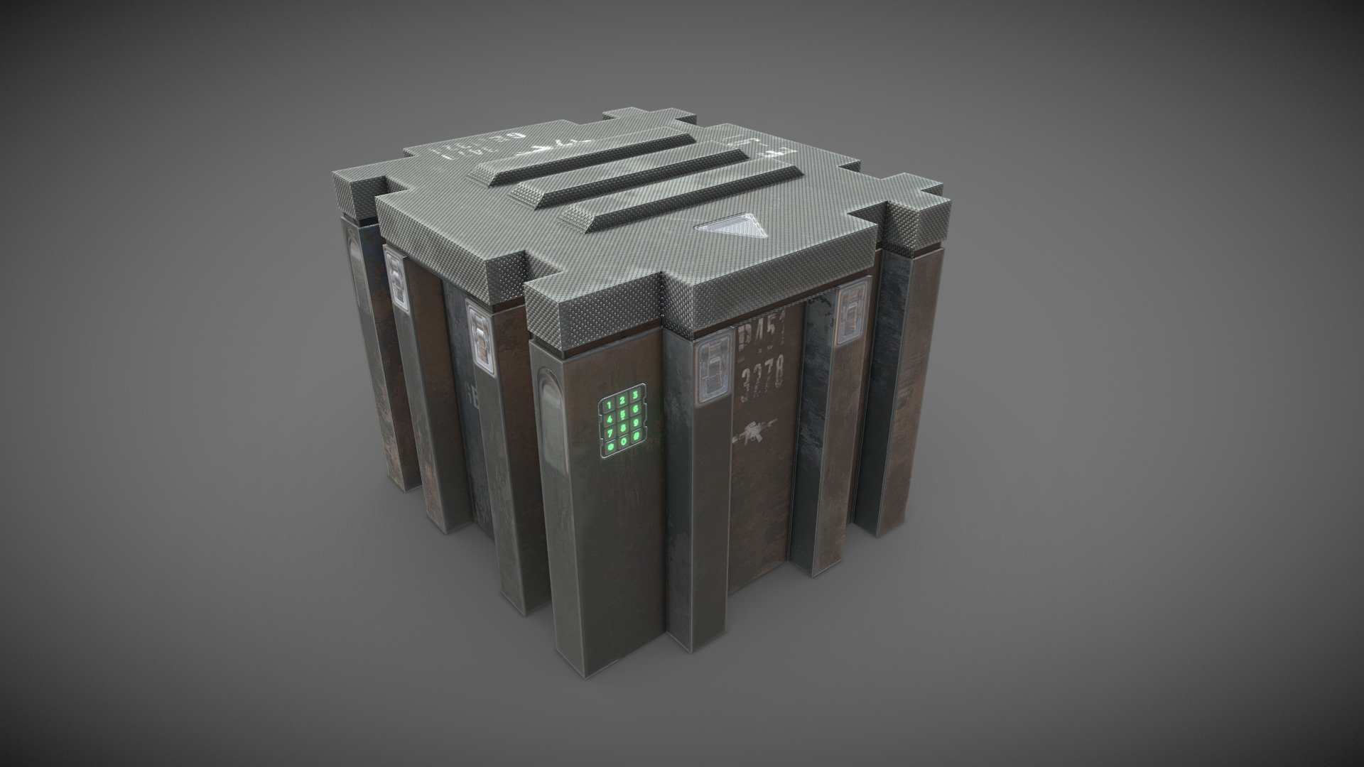 Military style box crate, handy prop for for any sort of environment.

PBR textures @4k - Military Box crate - Buy Royalty Free 3D model by Sousinho 3d model