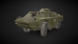 BRDM-2 army, btr, russian, apc, tank, amphibious, bmp, ifv, soviet-union, wheapon, vehicle, military, kpvt