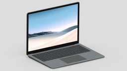Surface Laptop 3 13 Inch office, computer, device, pc, laptop, tablet, smart, electronics, equipment, headphone, audio, mockup, smartphone, cellular, android, ios, phone, realistic, cellphone, cheap, earphones, mock-up, render, 3d, mobile, home, screen