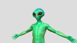 Alien body, universe, nasa, alien, ovni, spacex, space