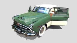 4 Door Hudson Hornet with interior v2 based, vintage, retro, oldschool, hudson, car, noai