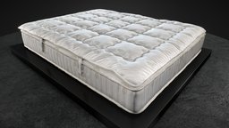 Royal comfort mattress frame, bed, leather, bedroom, pillow, fashion, spring, soft, furniture, foam, mattress, fabric, latex, materac, leather-furniture, architecture, game, 3d, model, multipocket