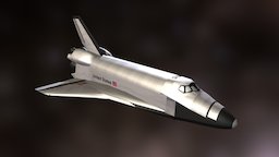 Atlantis celestia, spacecraft, earth, 3d, c4d