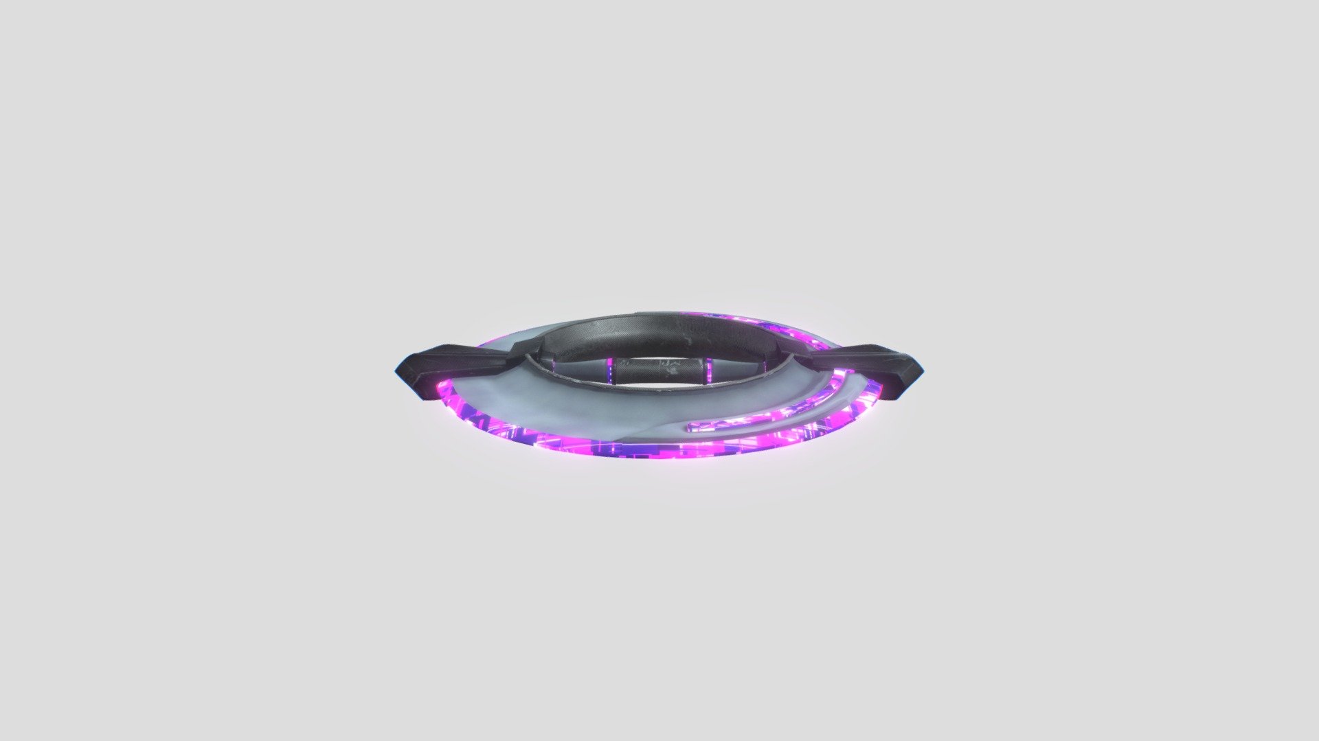 Futuristic disc weapon game ready asset. Geometry has been optimized to 20k tris for performance in most major game engines. Modeled entirely in Blender and textured in Substance Painter. Model is additionally rigged for animation - Sci-Fi Disc Weapon Game Asset - 3D model by nicholasgreenbusiness 3d model