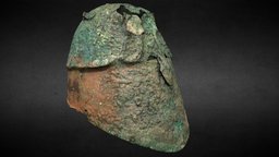 Corinthian helmet archeology, greek, bronze, soldier, corinthian, roman, elmo, photogrammetry, helmet
