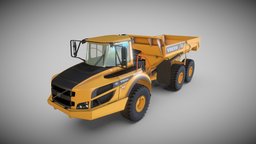 Volvo A25G truck, vehicule, vehicles, trucks, volvo, hard-surface, hardsurfacemodelling, construcao, construction-site, hardsurfacemodeling, vehicles-cars, volvo-trucks, vehicle, hardsurface, construction