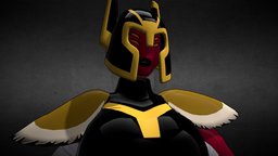 Looma Red Wind tv, warrior, arms, ben10, alien, woman, fourarms, loomaredwind, cartoon, helmet, female