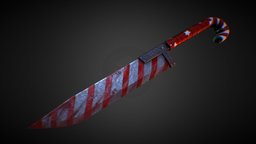 Candy Shank killer, christmas, tool, festive, weapon, sword, dagger, horror