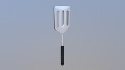 Spatula (Spongebob) food, spongebob, krustykrab, krappypattie, 3d, 3dsmax