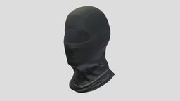 Balaclava Low Poly PBR hat, baseball, clown, cap, santa, clothes, christmas, party, cowboy, vr, ar, pilgrim, mexican, claus, beanie, straw, graduation, sombrero, headwear, beret, metaverse, asset, game, 3d, witch, pirate