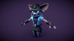 Assassin T1 V2 cat, assassin, t1, character, game, design