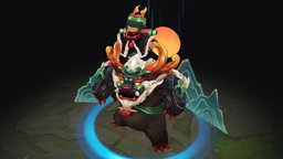 Nunu & Willump Shan Hai Scrolls Fan Skin fanart, scrolls, leagueoflegends, hai, nunu, willump, shan, fanskin, handpainted, gameart, gameready, league-of-legends-fanart