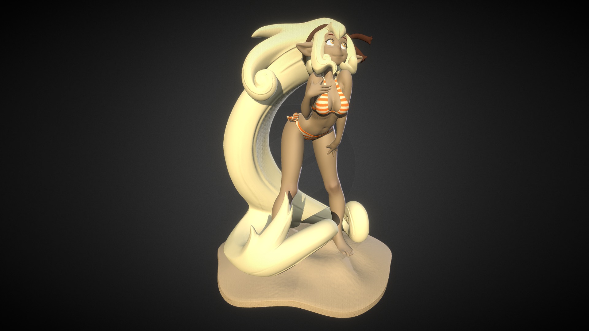 Digital Sculpt based on Xa's character sand:

http://xa-xa-xa.deviantart.com/art/Sand-Figure-Doodles-314400358?q=sort%3Atime%20gallery%3Axa-xa-xa&amp;qo=21

Edit: Updated the model because it was not showing correctly in the thumbnail 3d model