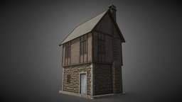 Medieval House medieval, oldbuilding, architecture, house, building, history