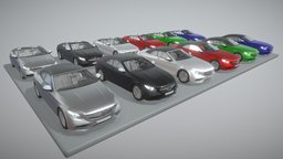 Fahrzeugtyp A Standard und Cabrio colors, auto, blender-3d, cabriolet, cabrio, software-service-john, vis-all-3d, 3dhaupt, farben, vehicle-type, fahrzeugtype, car-module-2, auto-module-2, vehicle, car