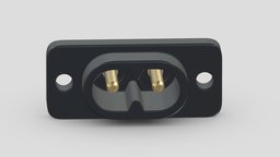 IEC 320 C8 Female kit, computer, power, jack, set, element, pc, circuit, laptop, tablet, board, module, electronics, display, equipment, collection, audio, television, smartphone, plug, phone, port, connector, kitbash, 3d, female, technology, male