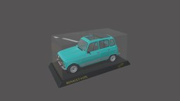 Renault 4 gtl 3D renault, 1980, 4l, 3d, cinema4d, 4gtl
