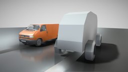 Path Test van, path, car, animation, noai