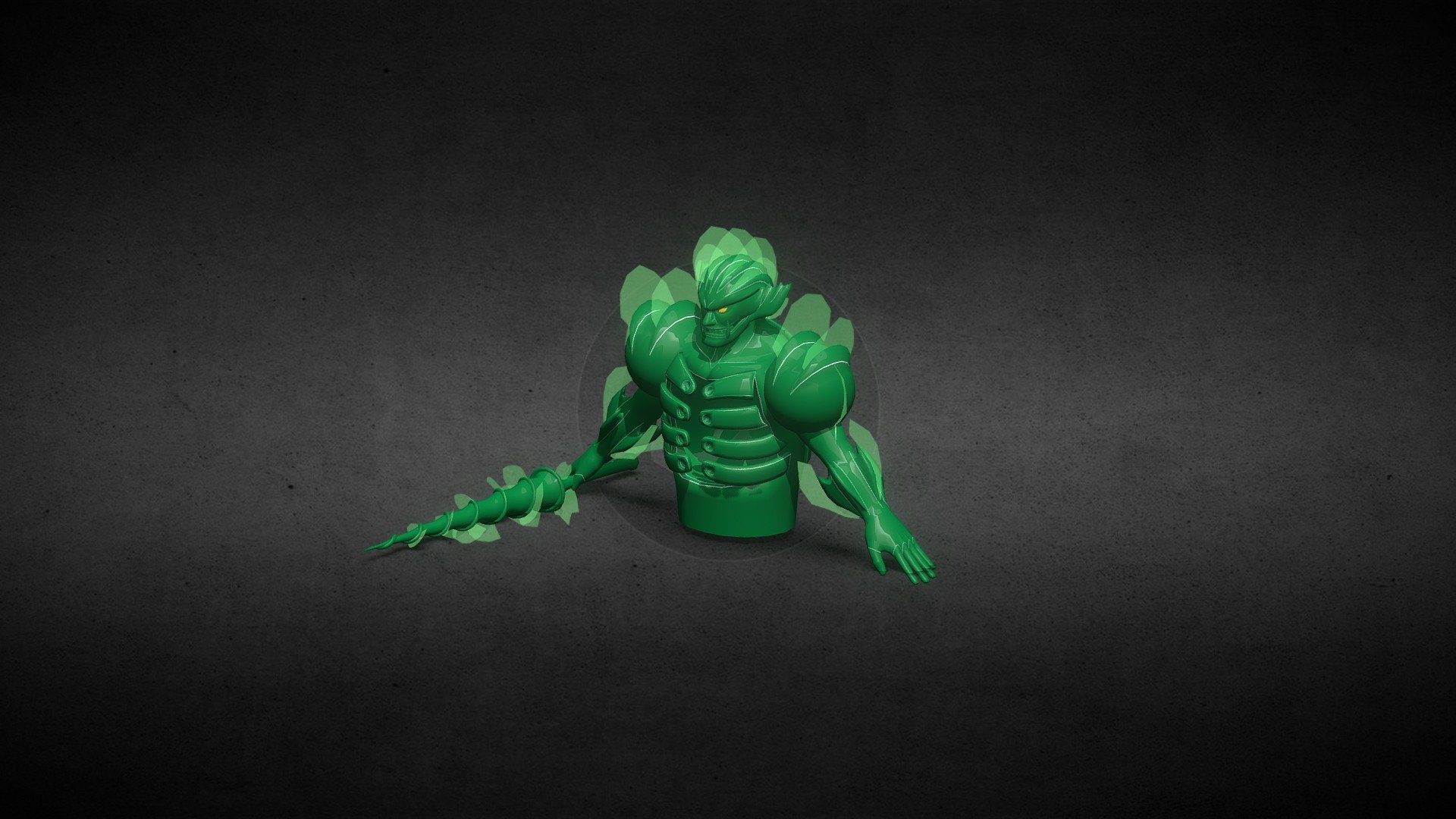 Uchiha Shisui Susanoo from NSUNS: Revolution. Fully-rigged by myself 3d model