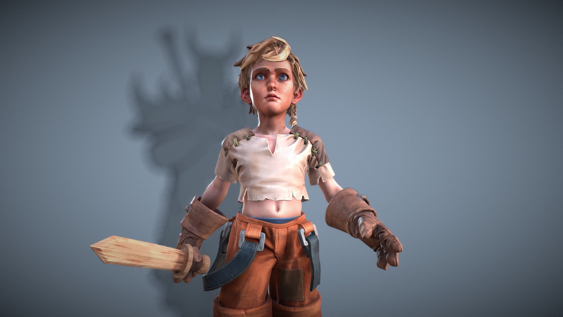 Fable fan art created for the Retrogasm Art Compertition.
Based on the original promo art of the game
http://t.wallpaperweb.org/wallpaper/games/1600x1200/wallpaper_fable_the_lost_chapters_01_1600.jpg - Fable- Retrogasm 2018 - 3D model by weronika.p (@weronika.p77) 3d model