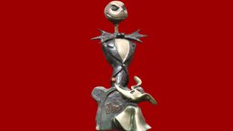 Jack Skellington jack, jackskellington, sally, skellington, timburton, freemodel, oogieboogie, thenightmarebeforechristmas, blender, halloween, halloween2023, pollycam