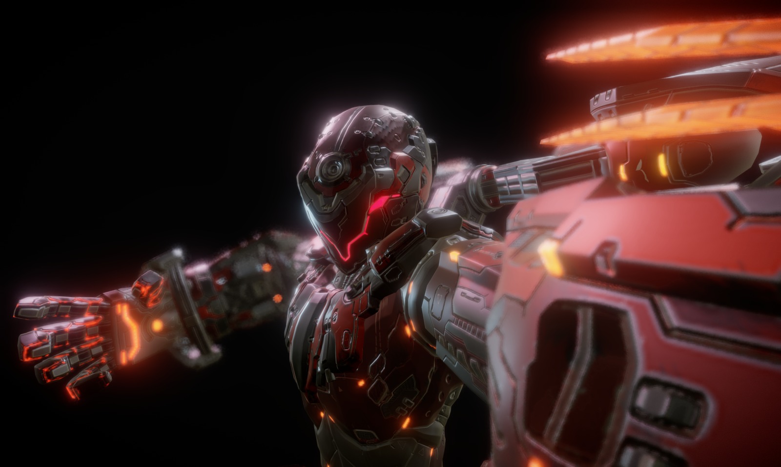 Sci-Fi Buster v2 - 3D model by Ika (@ika_) 3d model