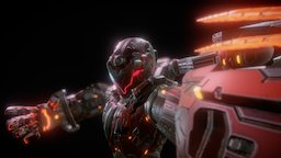 Sci-Fi Buster v2 3dcoat, maya, photoshop, zbrush