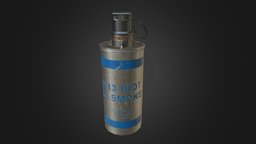 Tear Gas grenade police, grenade, gas, smoke, tear, riot