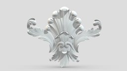 Classic Pattern 21 kit, room, exterior, architectural, ornament, molding, cornice, classic, gothic, bash, decor, corbel, details, rosette, classical, kitbash, finishes, cartouche, acanthus, 3d, design, house, home, decoration, interior, temple