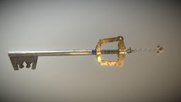 The Keyblade sora, disney, kingdom-hearts, keyblade, kingdomhearts, substancepainter, substance