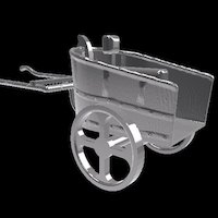Chariot wheels, army, viking, wagon, carrier, chariot, vikings, 3d-model, horse