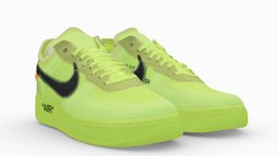 OFF-WHITE x Nike Air Force 1 one sneaker people, urban, secondlife, ar, shoes, imvu, sl, nike, trainer, footwear, tactical, sneaker, adidas, yeezy, sims, jordan, streetwear, shoescan, nft