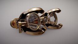 Navy London Spyglass | DAE Assignment london, optics, antique, brass, gap, lenses, spyglass, howestdae, navy, howestdae2021