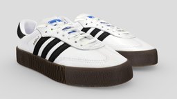 Adidas Original Sambarose future, fashion, secondlife, ar, shoes, nike, trainer, woman, footwear, sneaker, adidas, wear, sims, jordan, apparel, shoescan, character, scifi, man