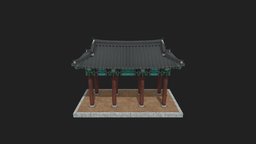 Hanok_WatchTower_01 watchtower, korea, culture, traditional, korean, hanok