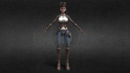steampunk girl steampunk, women