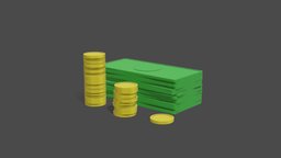 Money and Gold Coin object, green, symbol, coin, element, money, financial, template, shopping, saving, market, trade, business, dimensional, bank, graphic, stock, online, yellow, web, save, trading, deposit, payment, sell, commerce, savings, success, wealth, investment, pay, economics, transfer, buying, graphical, paying, digital, stylized, gold, "gold-coin", "finances", "coin-token"