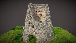  heritage, vr, ar, 3dscanning, old, windmill, latvia, ruines, realitycapture, photogrammetry, stone