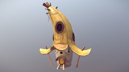 Banana House substancegamearts, substancepainter, concept