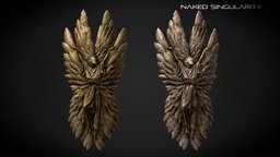 Wing Shield | Medieval dark fantasy weapon warrior, medieval, wings, angel, equipment, armory, 4k, brass, iron, golden, bloodborne, one-handed, buckler, parry, towershield, darkfantasy, soulslike, medievalfantasy, weapon, asset, pbr, lowpoly, gameasset, fantasy, dark, souls, download, shield, gameready, eldenring, singularity, noai
