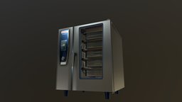 Rational Combi Oven food, production, oven, automatic, machine, stainless, cooking, combine, artisan, multipurpose, stainless-steel, electrical-equipment, blender, blender3d, design, rational